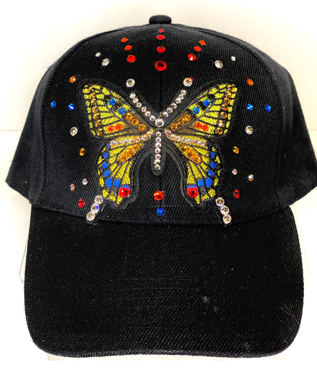 Bling Themed Caps - Butterfly